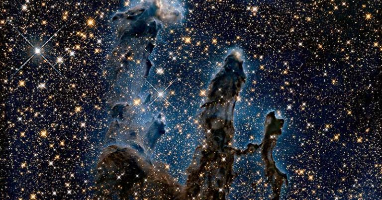 Everyone Just Take A Minute And Look At This New Infrared Image Of The ‘Pillars Of Creation’ - Featured image