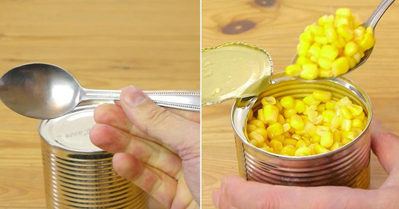 How to Open Any Can of Food with a Spoon - Featured image