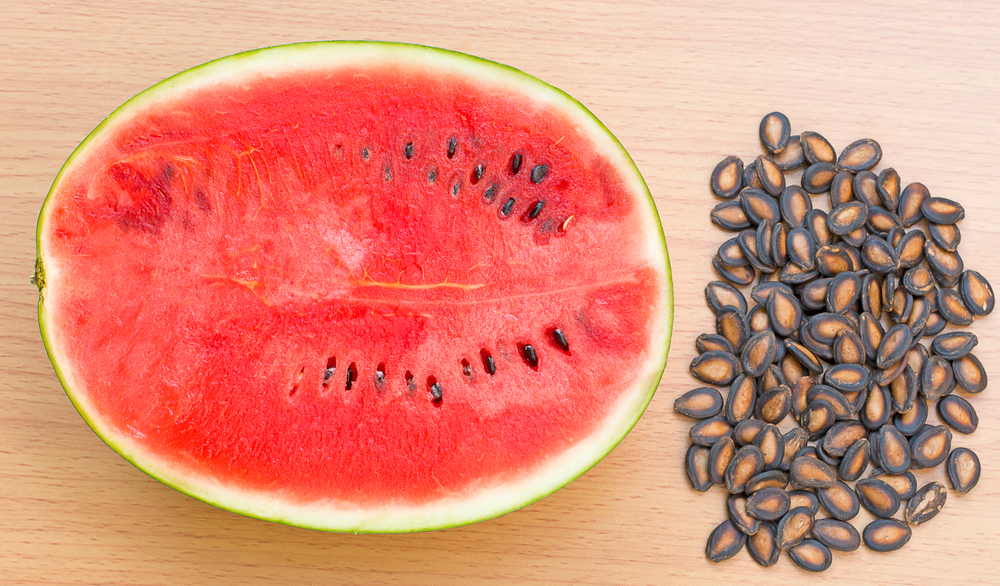 Watermelon and seeds