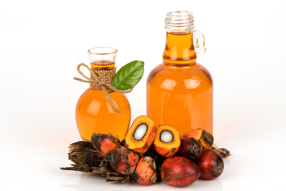 Palm fruits and seeds use to extract oil.(Palm oil and Palm Kernel oil)
