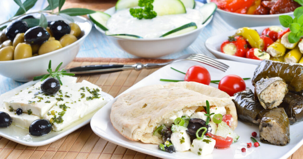 Greek appetizers

