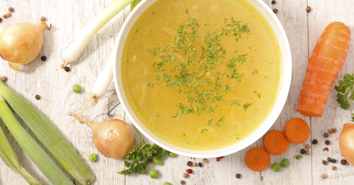 The Easiest Way To Make Homemade Vegetable Broth