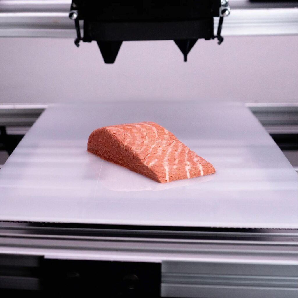 revo foods 3d printed salmon