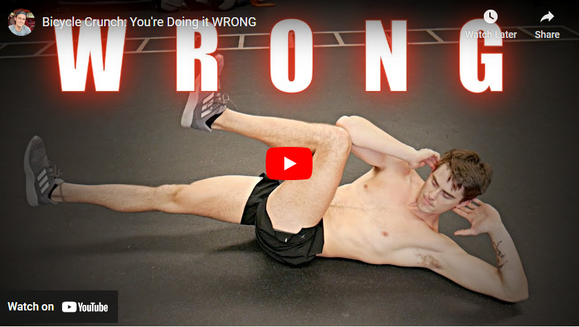 bicycle crunch