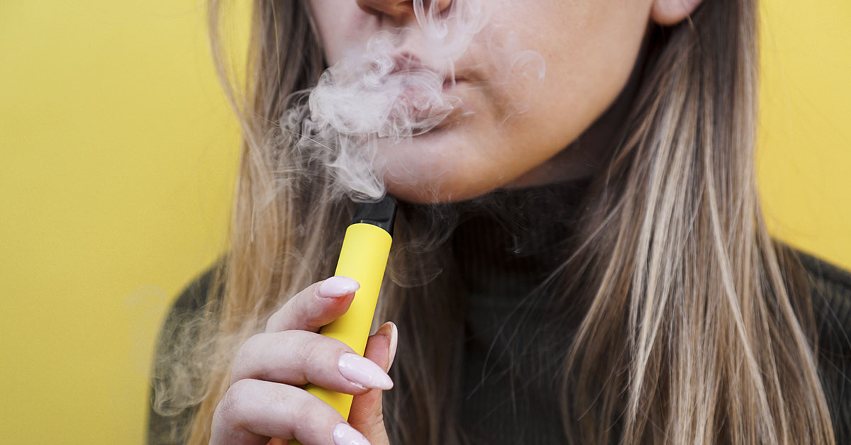 This is The Scariest Symptom of Vape Addiction, According to a Psychologist