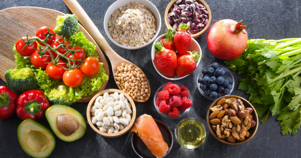 Cholesterol lowering food products. Diet increasing levels of high-density lipoprotein.
