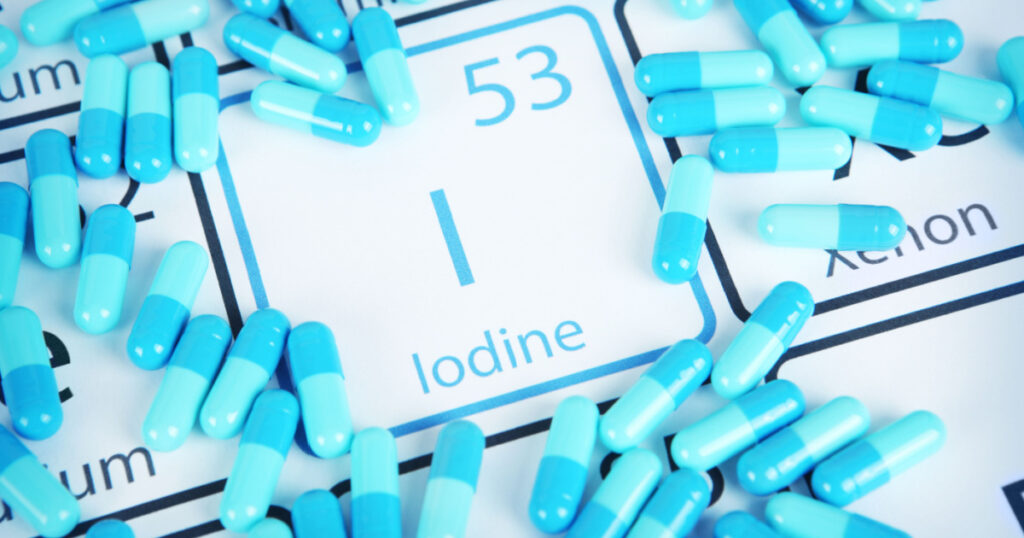 Iodine - elemental mineral supplement