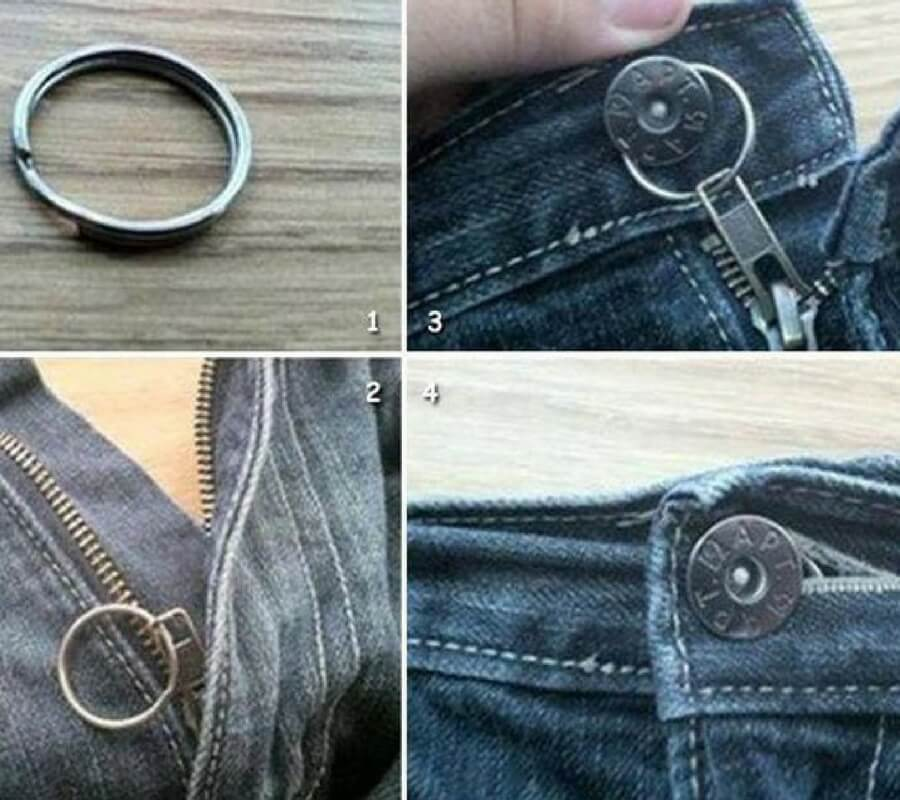 pants fly hack