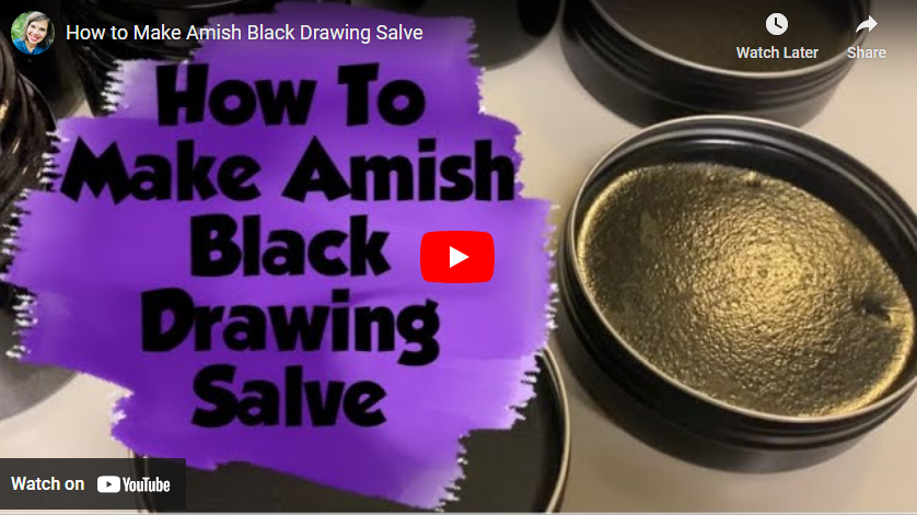amish black salve