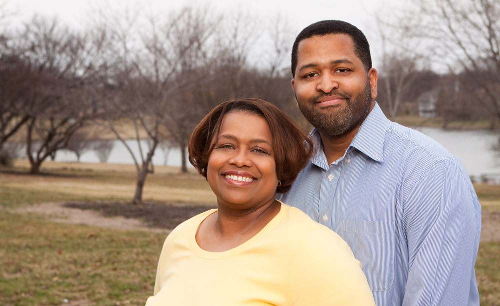 Happy African American Couple