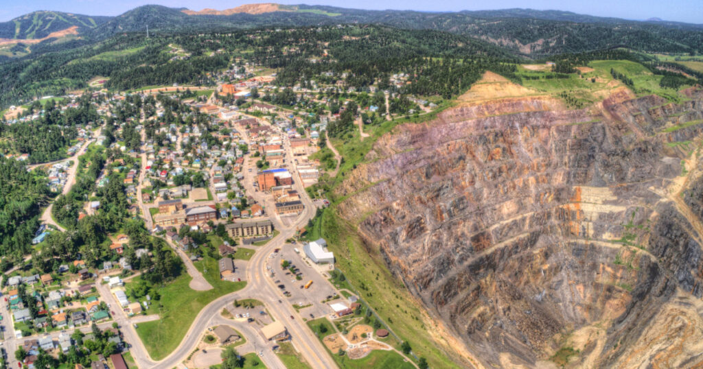 Lead is a popular Tourist Destination in the Black Hills of Western South Dakota