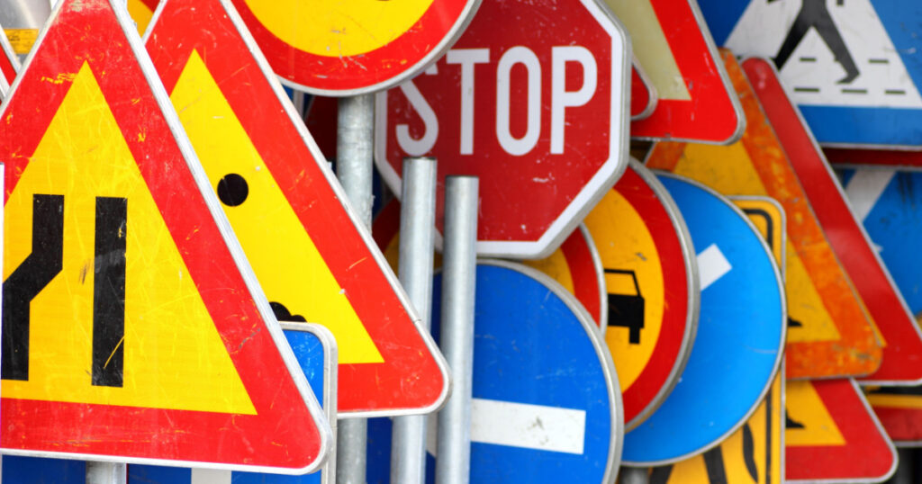 Signs, traffic