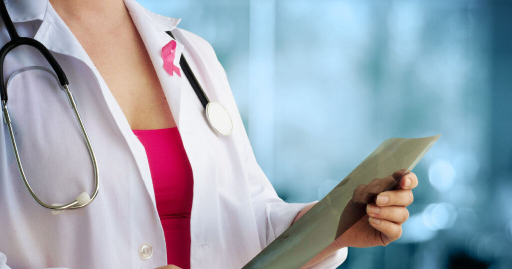 Healthcare, medicine and breast cancer concept