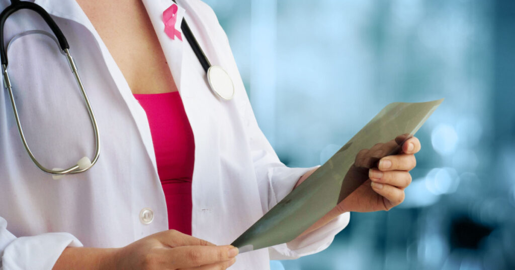 Healthcare, medicine and breast cancer concept
