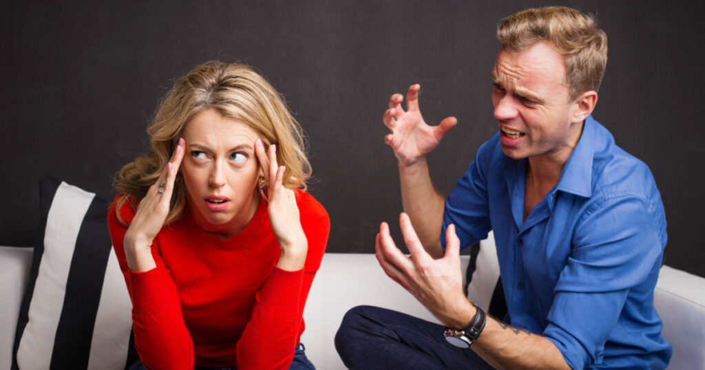Man trying to explain himself