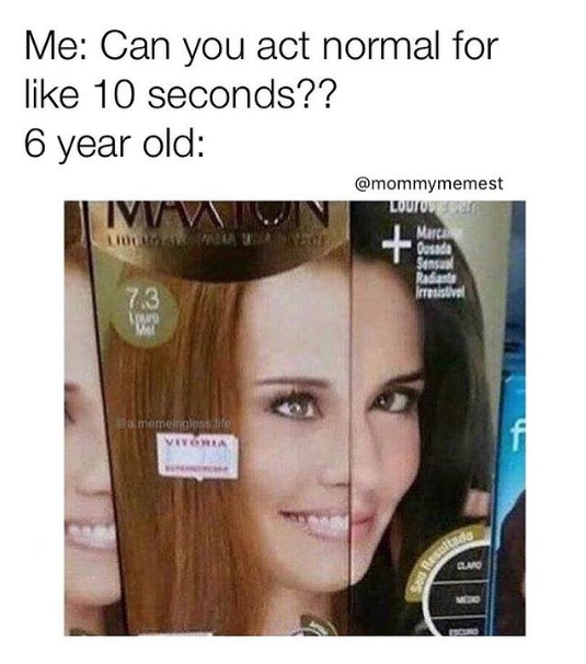 hair dye meme