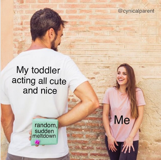 cute toddler meme