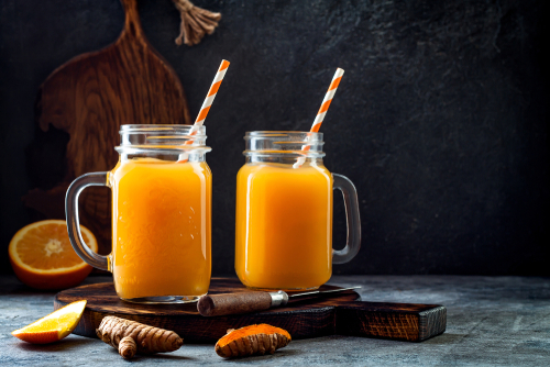 Carrot, Ginger, and Turmeric Smoothie