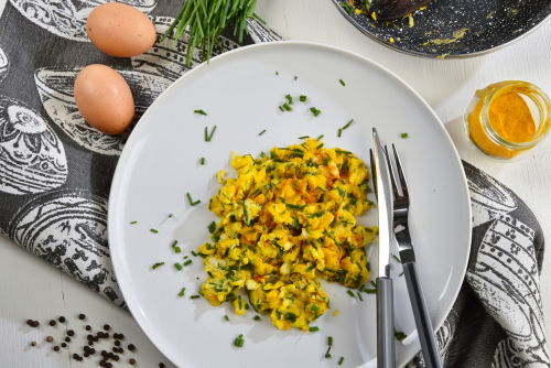 eggs and turmeric