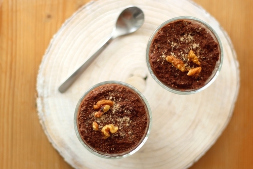 Dark Chocolate Orange Chia Pudding
