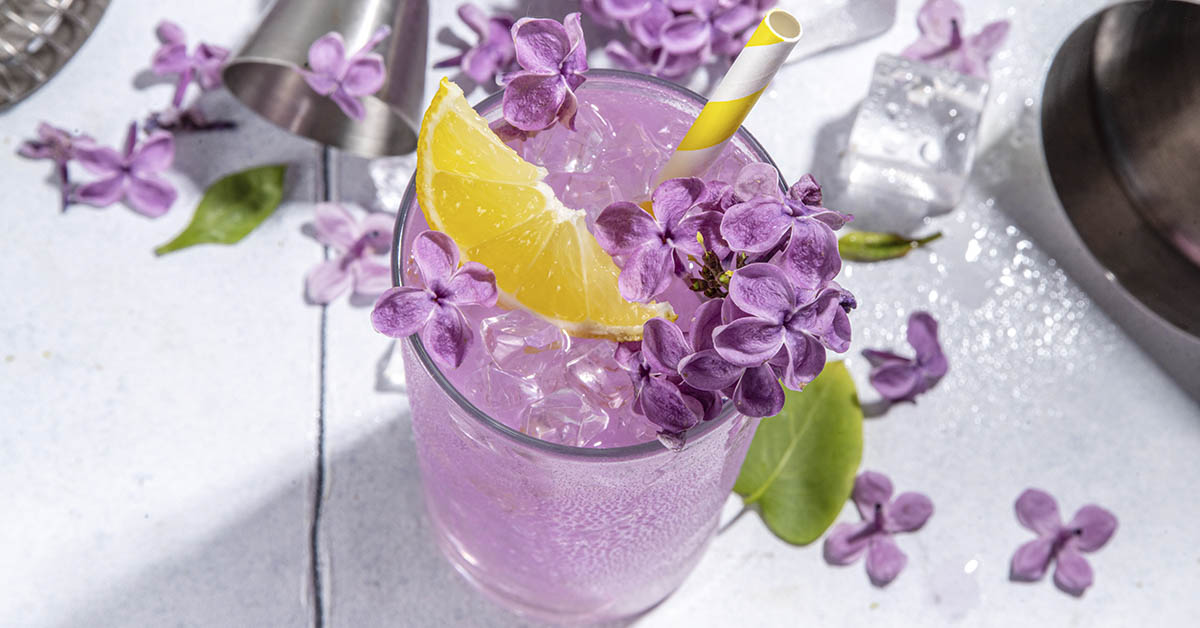 This is Why You Should Be Having Lilac Lemonade This Summer