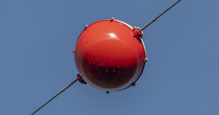 What Are Those Colorful Balls You See on Power Lines? - Featured image
