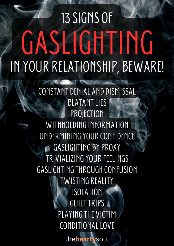 signs of gaslighting