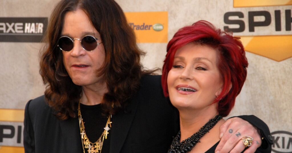 Ozzy Osbourne and Sharon Osbourne at Spike TV's 4th Annual "Guys Choice Awards," Sony Studios, Culver City, CA. 06-05-10