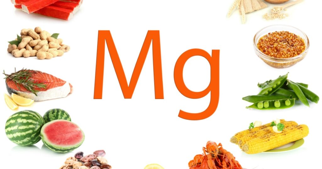 Products containing magnesium