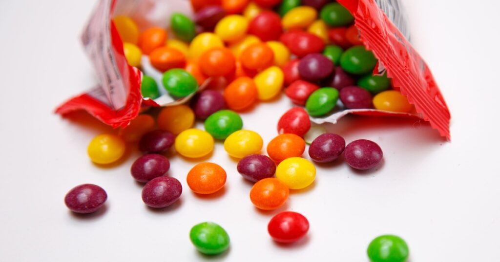 Image of colorful and tasty candies