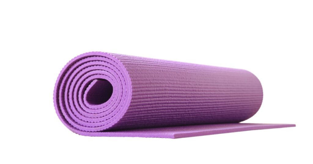 yoga mat isolated