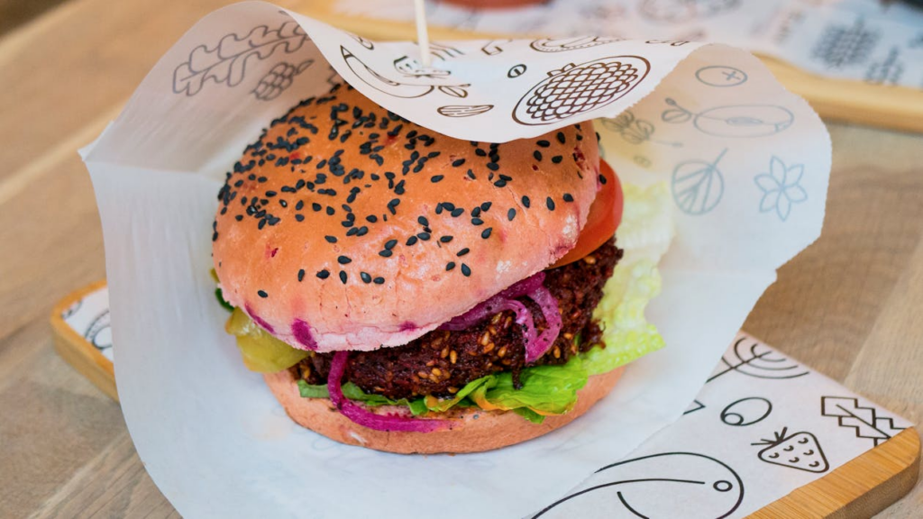 Plant based burger