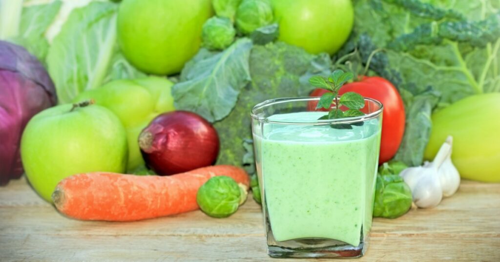 Green smoothie - green juice