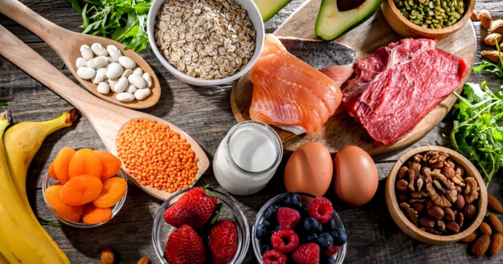 Food products recommended for
