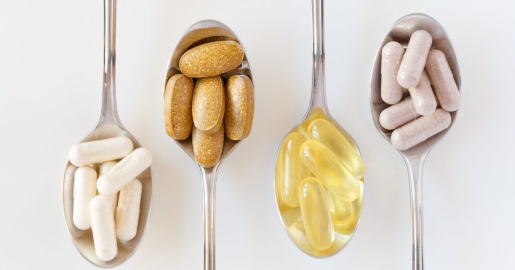 Supplements on teaspoons