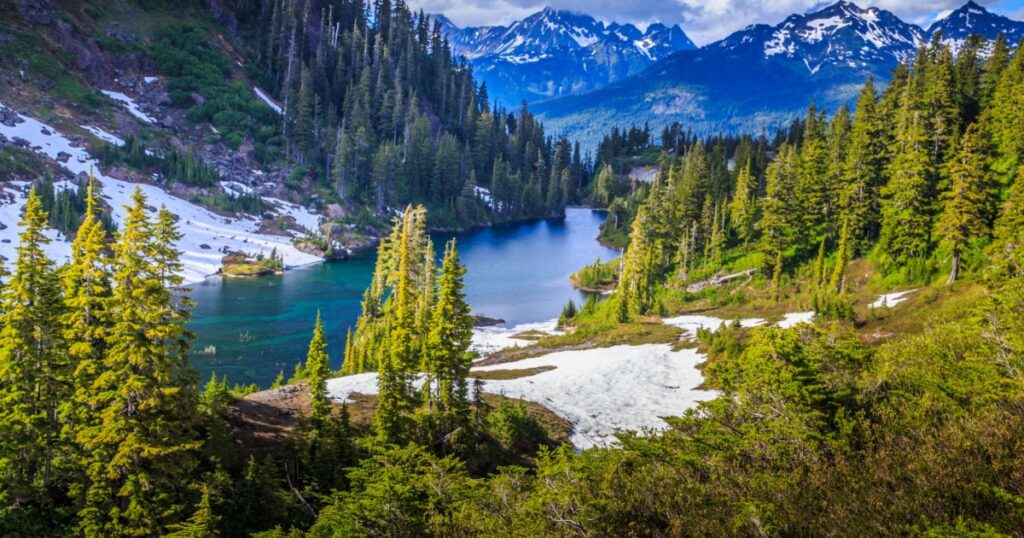 Beautiful Landscape photography of Glacier National Park in Montana USA
