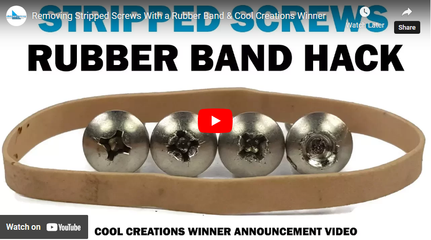 rubber band hack youtube