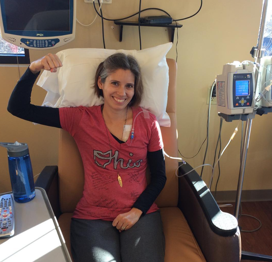 Undeterred by the unexpected diagnosis, she opted for an aggressive treatment plan.