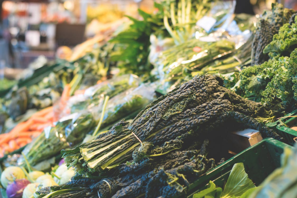 Leafy Greens for magnesium