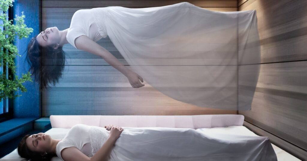 The concept of the astral plane, out-of-body experience, and the afterlife