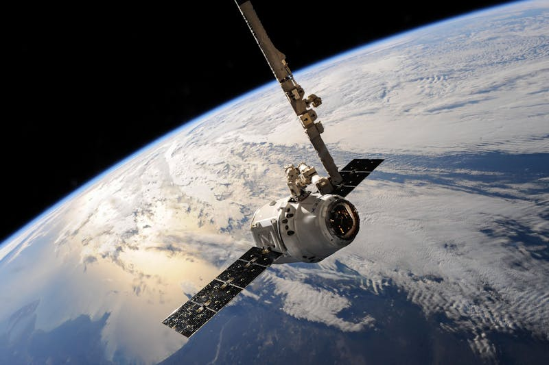 satellite orbiting Earth