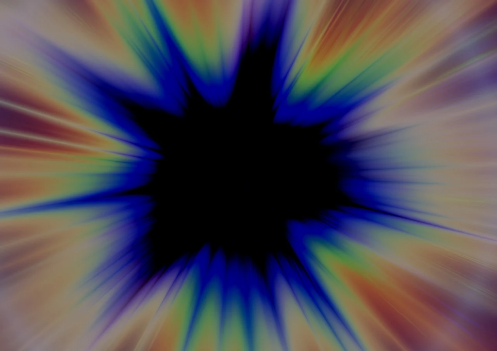 optical illusion growing void