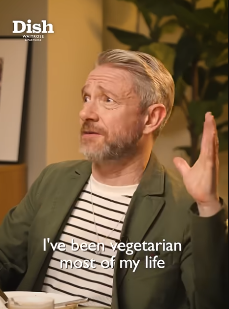 Martin Freeman on eating meat