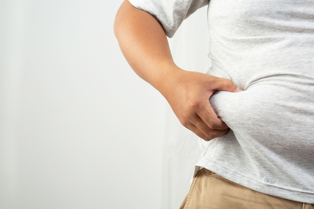 Obesity is the cause of diabetes and high blood pressure.
