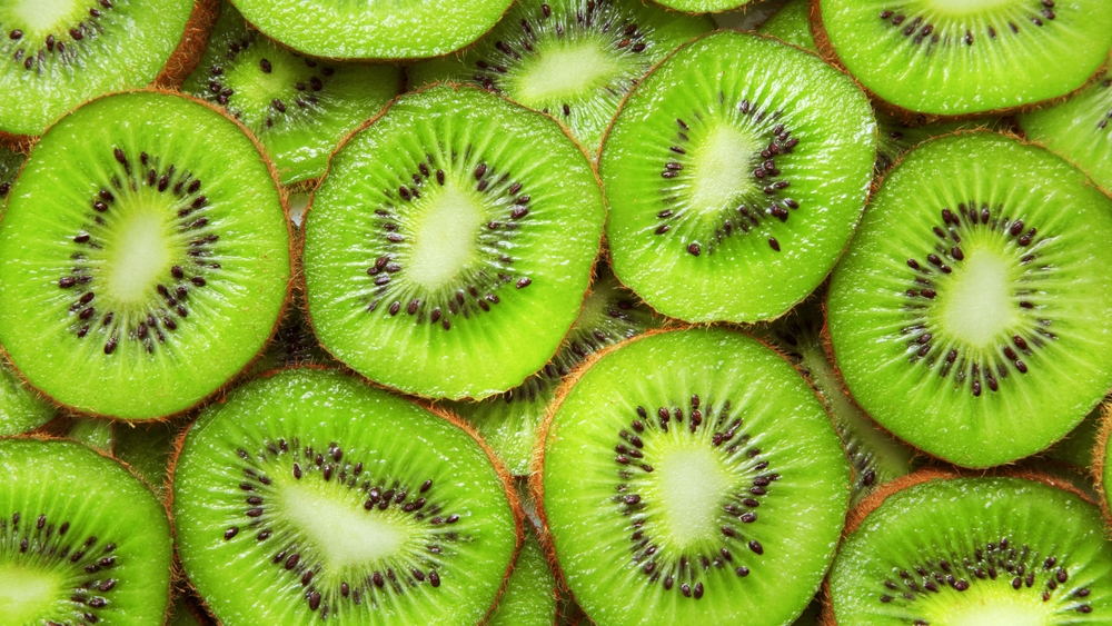 kivi Fruits Wallpaper on Top view