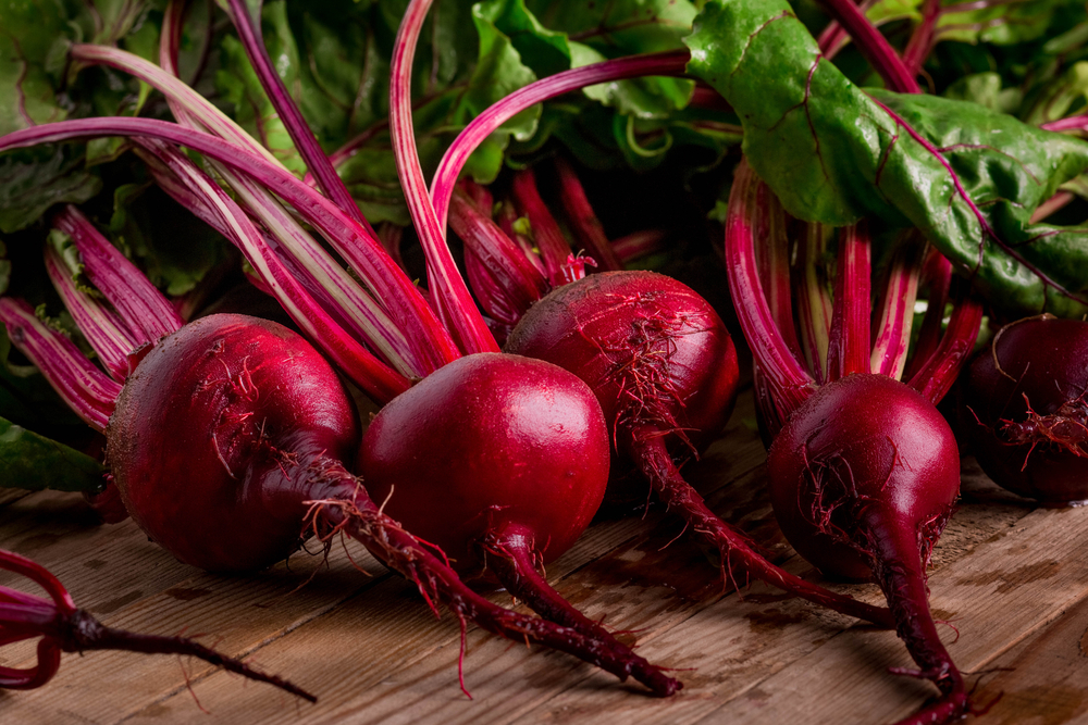 Organic Beetroot. Dark Red Beetroot.

