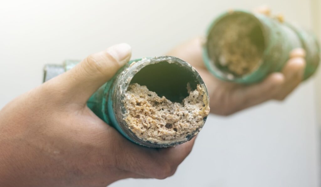 Embolism: A pipe clogged or sewer with thick fats, oil and grease