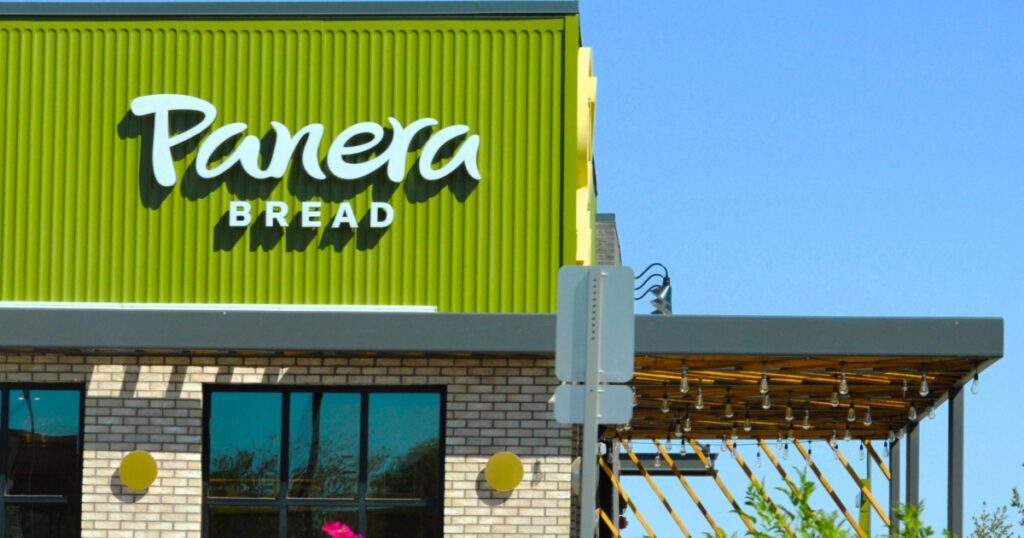 Gilbert, Arizona - Sept. 30 2023: Panera Bread is an American chain store of bakery cafe fast casual restaurants with over 2,000 locations, all of which are in the United States and Canada.
