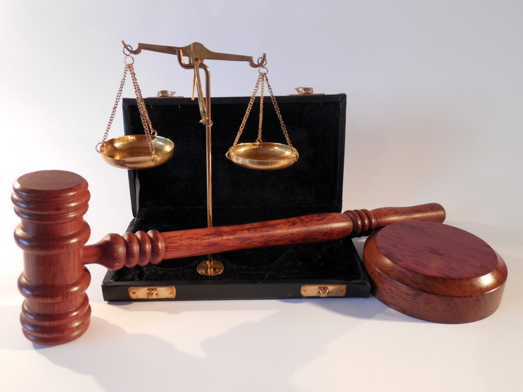gavel and scales