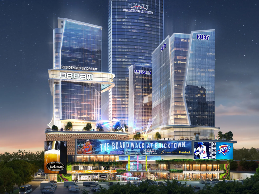 rendering of the tallest skyscraper after completion